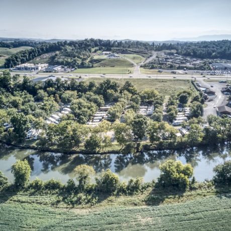 aerial view
